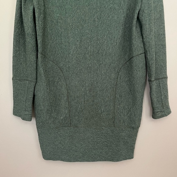 {Lululemon} Along the Way Dress in Heathered Dark Olive - Womens Small - Picture 3 of 11